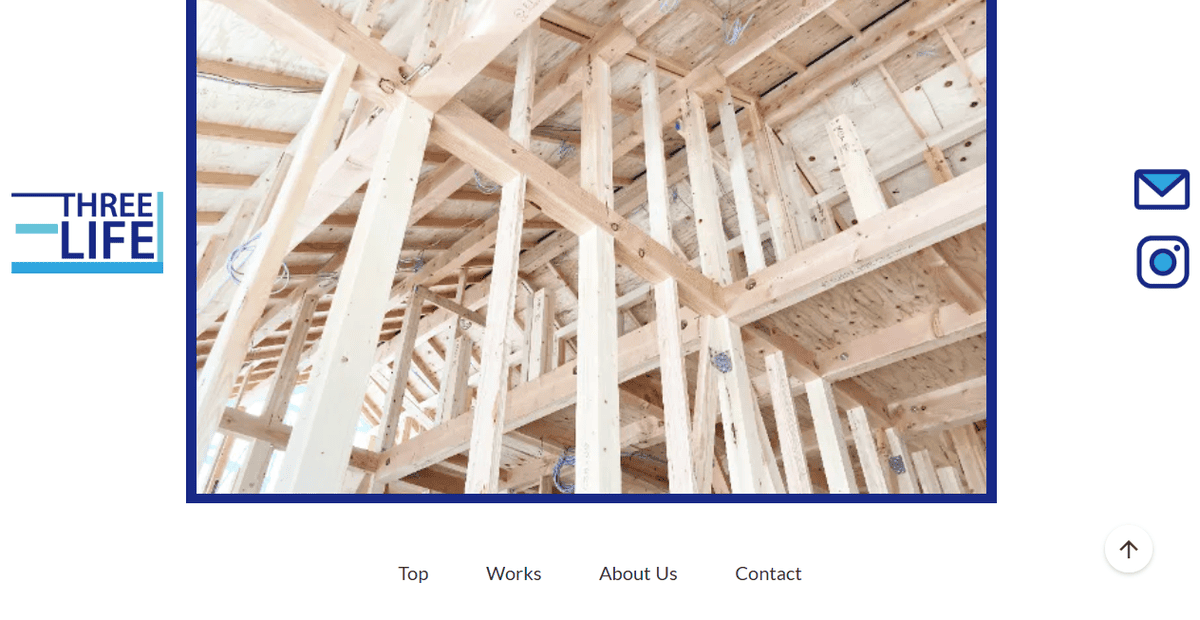 株式会社スリーライフの公式サイトスクリーンショット