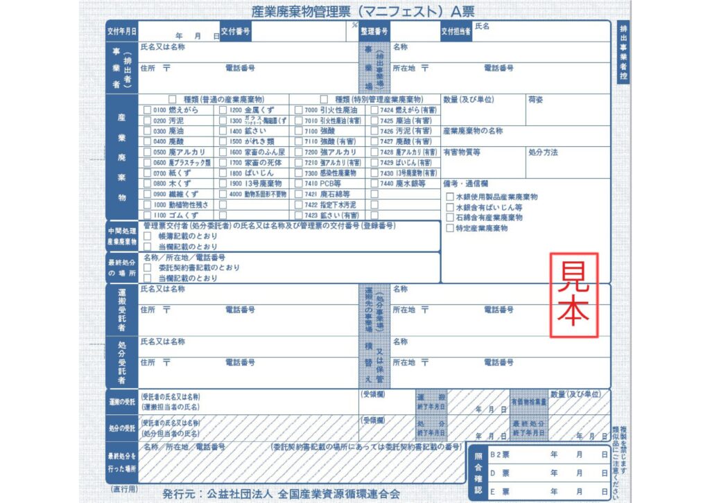 マニフェスト