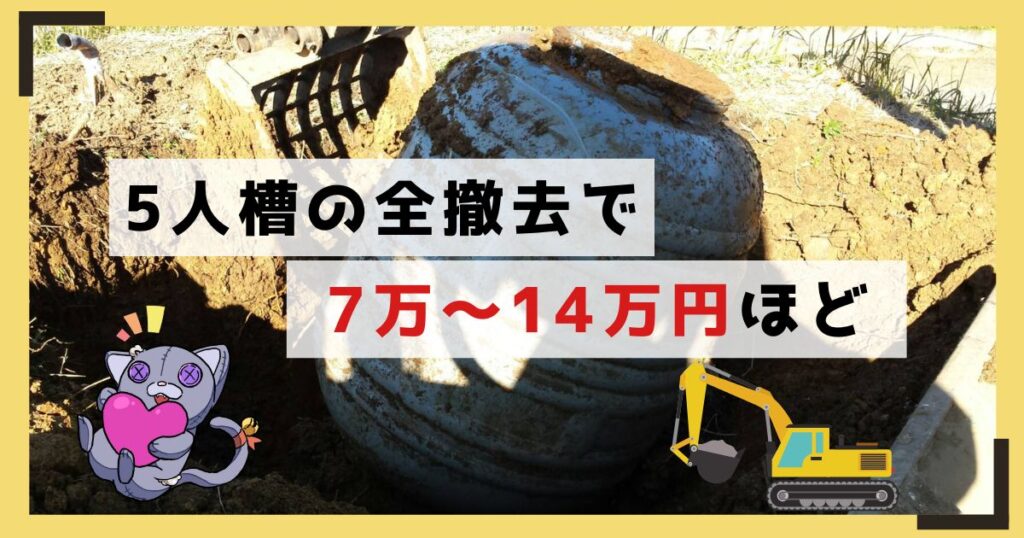 浄化槽解体の費用相場と内訳のアイキャッチ